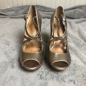 Aldo Metallic Heels